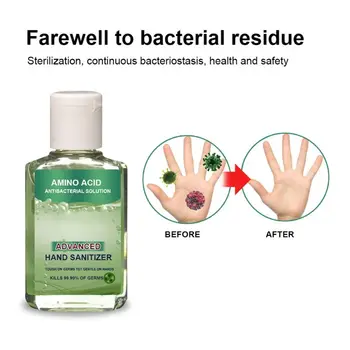 Amino Acid Bactericide Multifunctional Hand Sanitizer Alcohol Free Safe 60ml NEW QX2D 
Amino Acid Bactericide Multifunctional Hand Sanitizer Alcohol Free Safe 60ml NEW QX2D