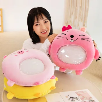 Visible Hand Warmer Plush Cushion Toy For Playing Mobile Phone In Winter Cartoon Cotton Pillow Transparent Visible Surface Sozzy
Visible Hand Warmer Plush Cushion Toy For Playing Mobile Phone In Winter Cartoon Cotton Pillow Transparent Visible Surface Sozzy