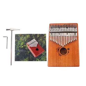 17 Key Kalimba African Solid Pine Mahogany Thumb Finger Piano Sanza Mbira Calimba Play with Guitar Wood Musical Instruments
17 Key Kalimba African Solid Pine Mahogany Thumb Finger Piano Sanza Mbira Calimba Play with Guitar Wood Musical Instruments