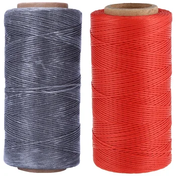 2x 260M 150D 1MM Leather Sewing Waxed Wax Thread Hand Needle Cord Craft DIY New Color:Red & Gray
2x 260M 150D 1MM Leather Sewing Waxed Wax Thread Hand Needle Cord Craft DIY New Color:Red & Gray