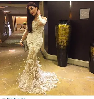 Designer Yousef Aljasmi Nude Color Ivory Lace Jewel Feather Mermaid Design Evening Mother of the Bride Dresses
Designer Yousef Aljasmi Nude Color Ivory Lace Jewel Feather Mermaid Design Evening Mother of the Bride Dresses