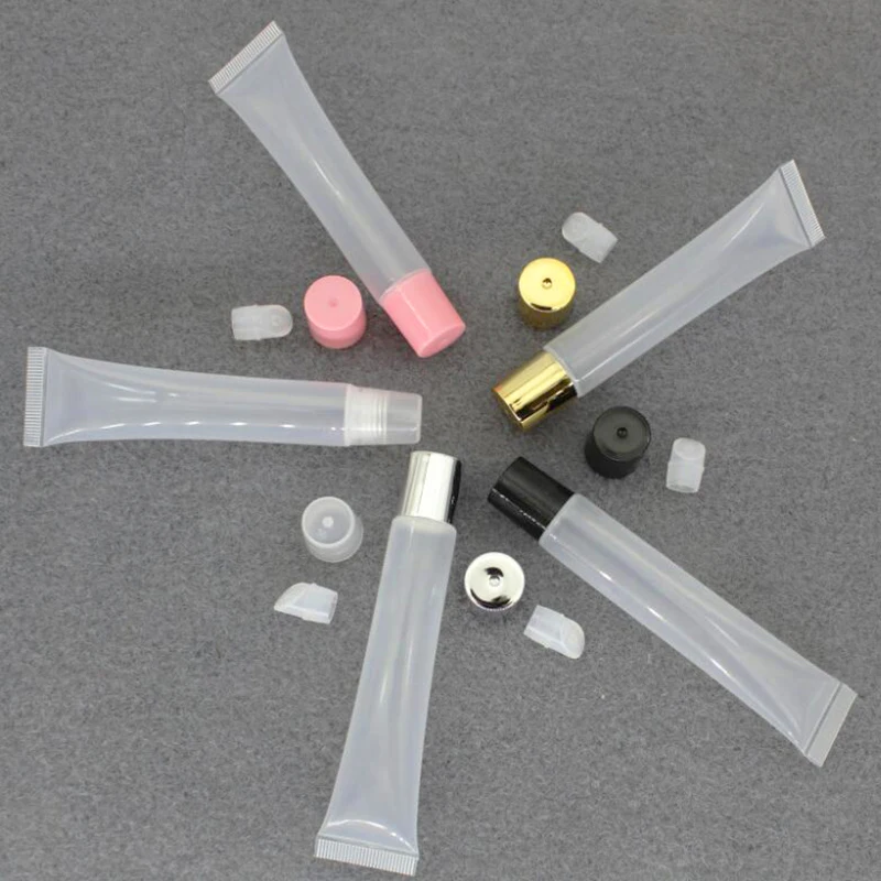50pcs 10ml 15ml 20ml Empty Lipstick Tube,Lip Balm Soft Hose,Makeup Squeeze Sub-bottling,Clear Plastic Lip Gloss Container F606
50pcs 10ml 15ml 20ml Empty Lipstick Tube,Lip Balm Soft Hose,Makeup Squeeze Sub-bottling,Clear Plastic Lip Gloss Container F606