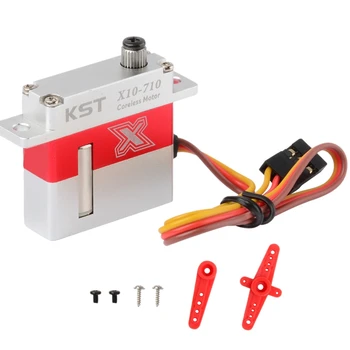KST X10-710 Metal Gear Servo UAV Fixed Wing High Pressure and High Torque Aircraft Model Steering Gear
KST X10-710 Metal Gear Servo UAV Fixed Wing High Pressure and High Torque Aircraft Model Steering Gear
