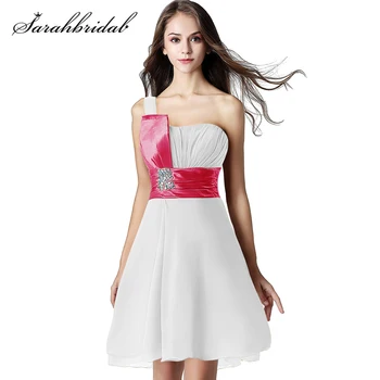 Simple Short Homecoming Dresses For Graduation Party Formal 2019 Pleat One Shoulder prom Cocktail Gown SD017
Simple Short Homecoming Dresses For Graduation Party Formal 2019 Pleat One Shoulder prom Cocktail Gown SD017