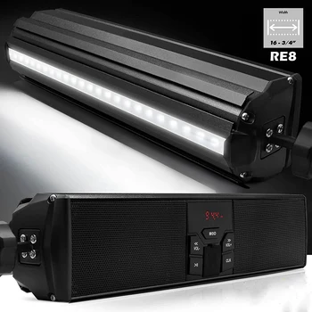 Motorcycle Stereo Speakers MP3 Music Player Bluetooth Player with USB,AUX-IN,FM Radio for 7/8-1.25 Inch Handlebar Motor Scooter 
Motorcycle Stereo Speakers MP3 Music Player Bluetooth Player with USB,AUX-IN,FM Radio for 7/8-1.25 Inch Handlebar Motor Scooter