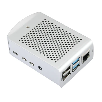 Raspberry Pi 4 Aluminum Shell Silver Cases Metal Box Enclosure for RPI 4B RPI 4 Model B
Raspberry Pi 4 Aluminum Shell Silver Cases Metal Box Enclosure for RPI 4B RPI 4 Model B