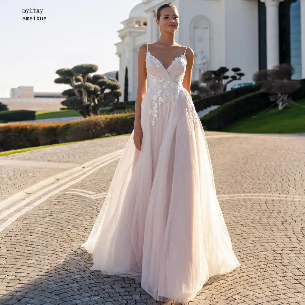 Cheap Sexy Spaghetti Straps Lace Plus Size Wedding Dress 2020 Backless Appliqued A Line Bridal Gown Available Vestido De Noiva
Cheap Sexy Spaghetti Straps Lace Plus Size Wedding Dress 2020 Backless Appliqued A Line Bridal Gown Available Vestido De Noiva