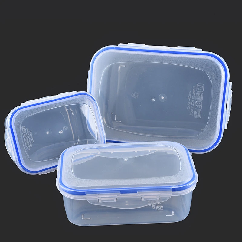 3pcs Rectangle FreshStorage Refrigerator Boxes Plastic Lunch-box Transparent Microave Woven Food Container Kitchen
3pcs Rectangle FreshStorage Refrigerator Boxes Plastic Lunch-box Transparent Microave Woven Food Container Kitchen