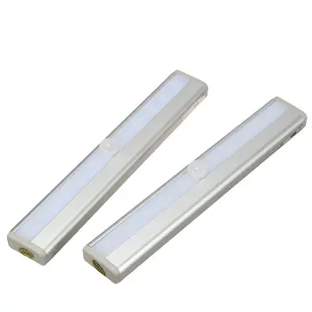 LED Night Light 10LED Bulb Tube Auto Motion Sensor Closet Cabinet Light Wireless IR Infrared Induction Night Lamp Kitchen Stairs
LED Night Light 10LED Bulb Tube Auto Motion Sensor Closet Cabinet Light Wireless IR Infrared Induction Night Lamp Kitchen Stairs
