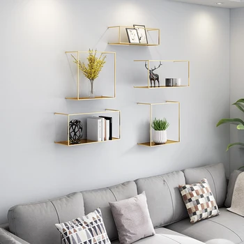 Nordic iron fashion home wall shelf creative simple living room TV background wall room wall decoration freely combined
Nordic iron fashion home wall shelf creative simple living room TV background wall room wall decoration freely combined