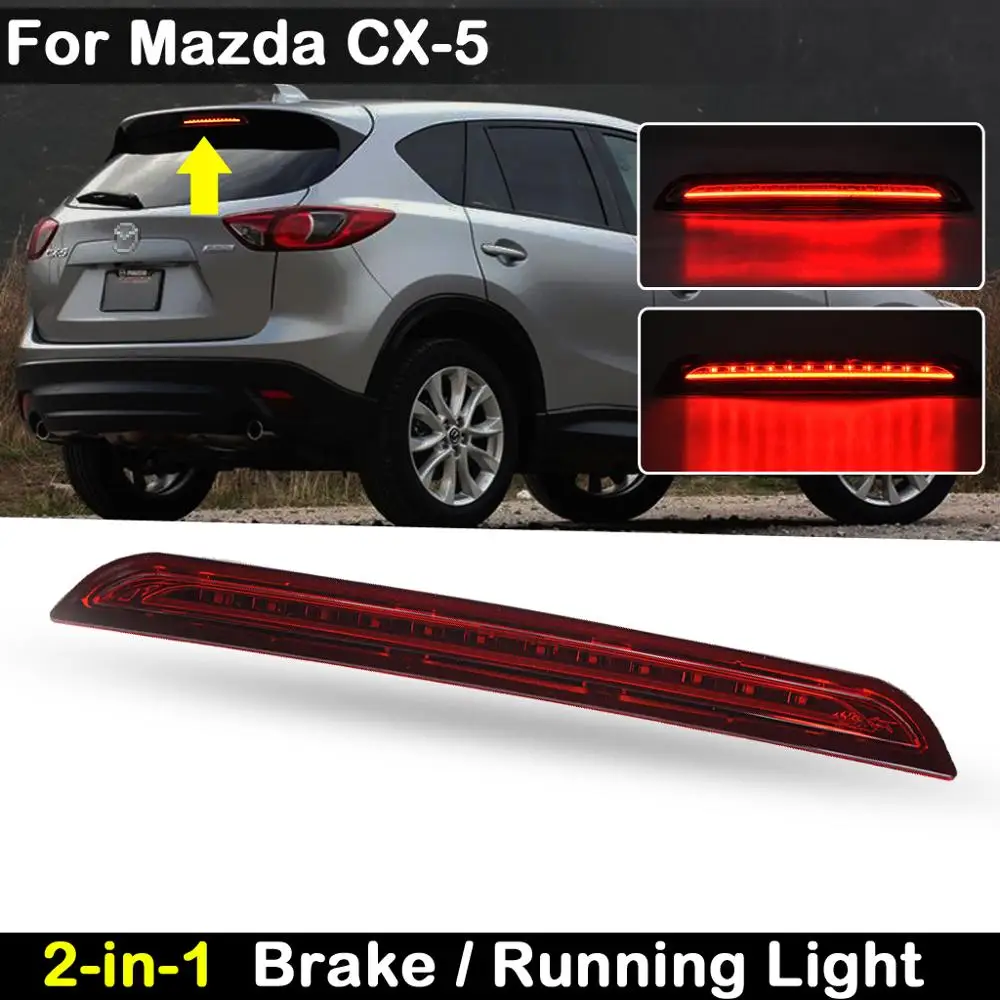 For Mazda CX-5 2013-2015 Red Lens/Clear Lens/Smoked Lens 2-In-1 LED Rear Red Brake Lamp Running Light
For Mazda CX-5 2013-2015 Red Lens/Clear Lens/Smoked Lens 2-In-1 LED Rear Red Brake Lamp Running Light