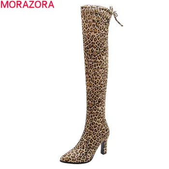 MORAZORA 2020 Large size 33-43 sexy Leopard grain over the knee boots thick high heels pointed toe 4 colors winter women boots
MORAZORA 2020 Large size 33-43 sexy Leopard grain over the knee boots thick high heels pointed toe 4 colors winter women boots