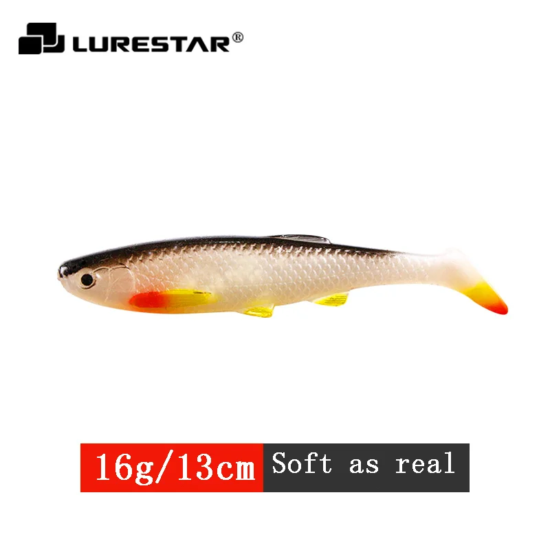 16g/13cm T-Tail Soft Artificial Shiner Good For Fishing Silicone Wobbler Tackle Jigs Saltwater Freshwater Swimbait 3d Eyes Pesca
16g/13cm T-Tail Soft Artificial Shiner Good For Fishing Silicone Wobbler Tackle Jigs Saltwater Freshwater Swimbait 3d Eyes Pesca