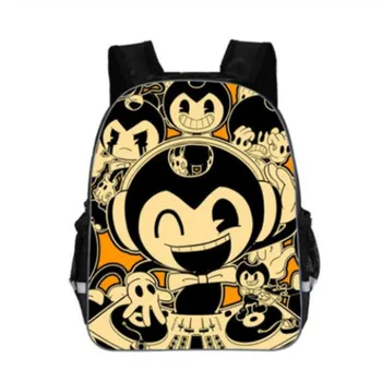 New Style Children Backpack Bendy and the Ink Machine Backpack School Bags for Boys and Girl Schoolbag Mochila Infantil 
New Style Children Backpack Bendy and the Ink Machine Backpack School Bags for Boys and Girl Schoolbag Mochila Infantil