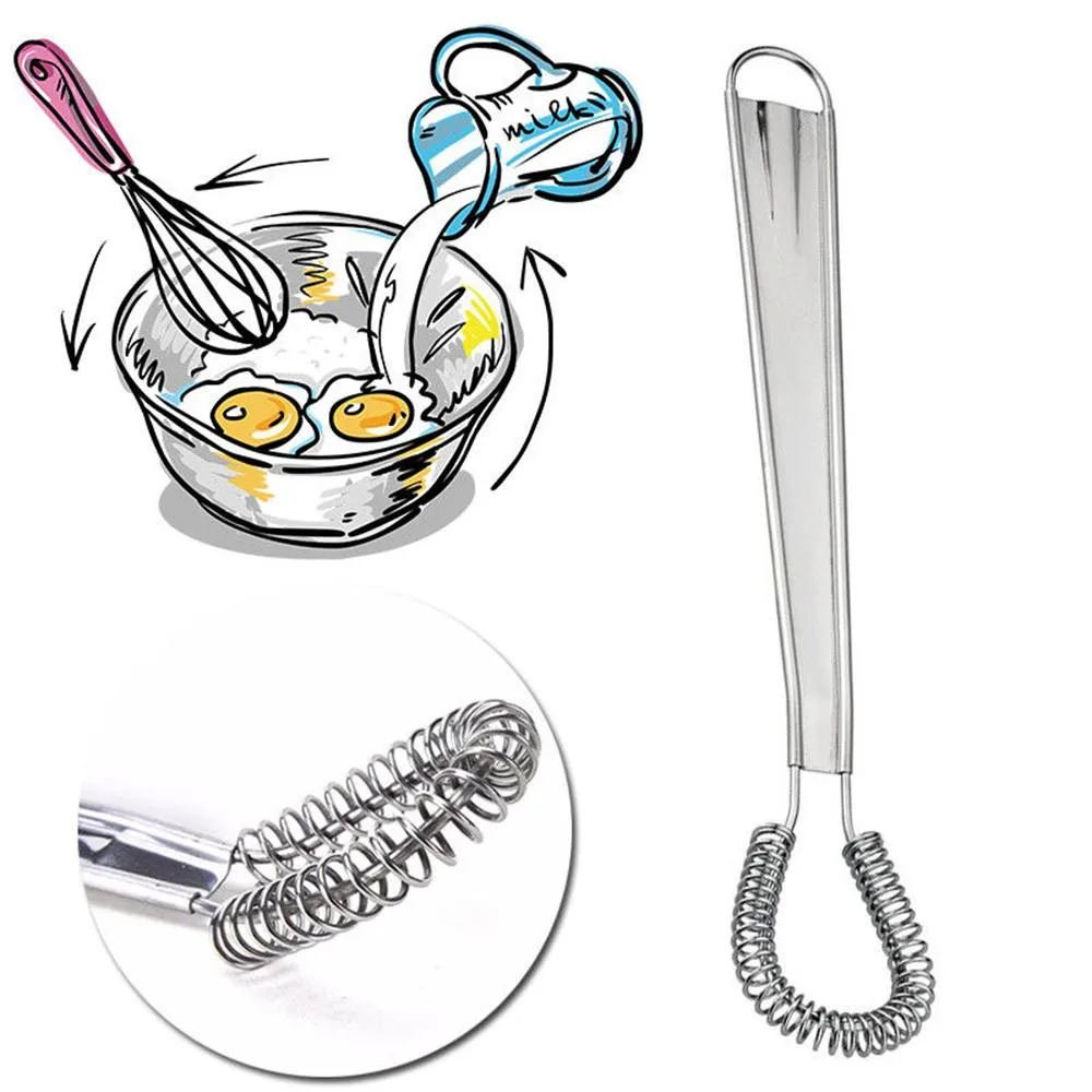 1PC Semi-automatic Whisk Hand Egg Beater Stainless Steel Miracle Cream Mixing Tool Kitchen Tools Kitchen Accessories L*5
1PC Semi-automatic Whisk Hand Egg Beater Stainless Steel Miracle Cream Mixing Tool Kitchen Tools Kitchen Accessories L*5