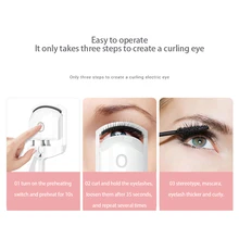 Natural Curl Electric Eyelash Curler Rechargeable Dual Temperature Eyelashes Long-Lastin Shape Fast Curl Electric Eyelash Curler
Natural Curl Electric Eyelash Curler Rechargeable Dual Temperature Eyelashes Long-Lastin Shape Fast Curl Electric Eyelash Curler