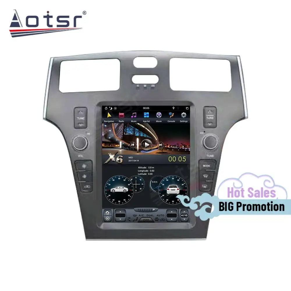 128G Carplay экран Тесла Мультимедиа Стерео Android 9 плеер для Lexus ES 2005 2006 2007 2008 2009 GPS навигатор Приемник головное устройство
128G Carplay экран Тесла Мультимедиа Стерео Android 9 плеер для Lexus ES 2005 2006 2007 2008 2009 GPS навигатор Приемник головное устройство