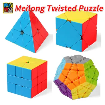 Moyu Meilong Twisted Puzzle Set WCA 2x2 3x3 4x4 5x5 Magico MFJS Set 4pcs Speed Cubes Puzzles Toys for Children
Moyu Meilong Twisted Puzzle Set WCA 2x2 3x3 4x4 5x5 Magico MFJS Set 4pcs Speed Cubes Puzzles Toys for Children
