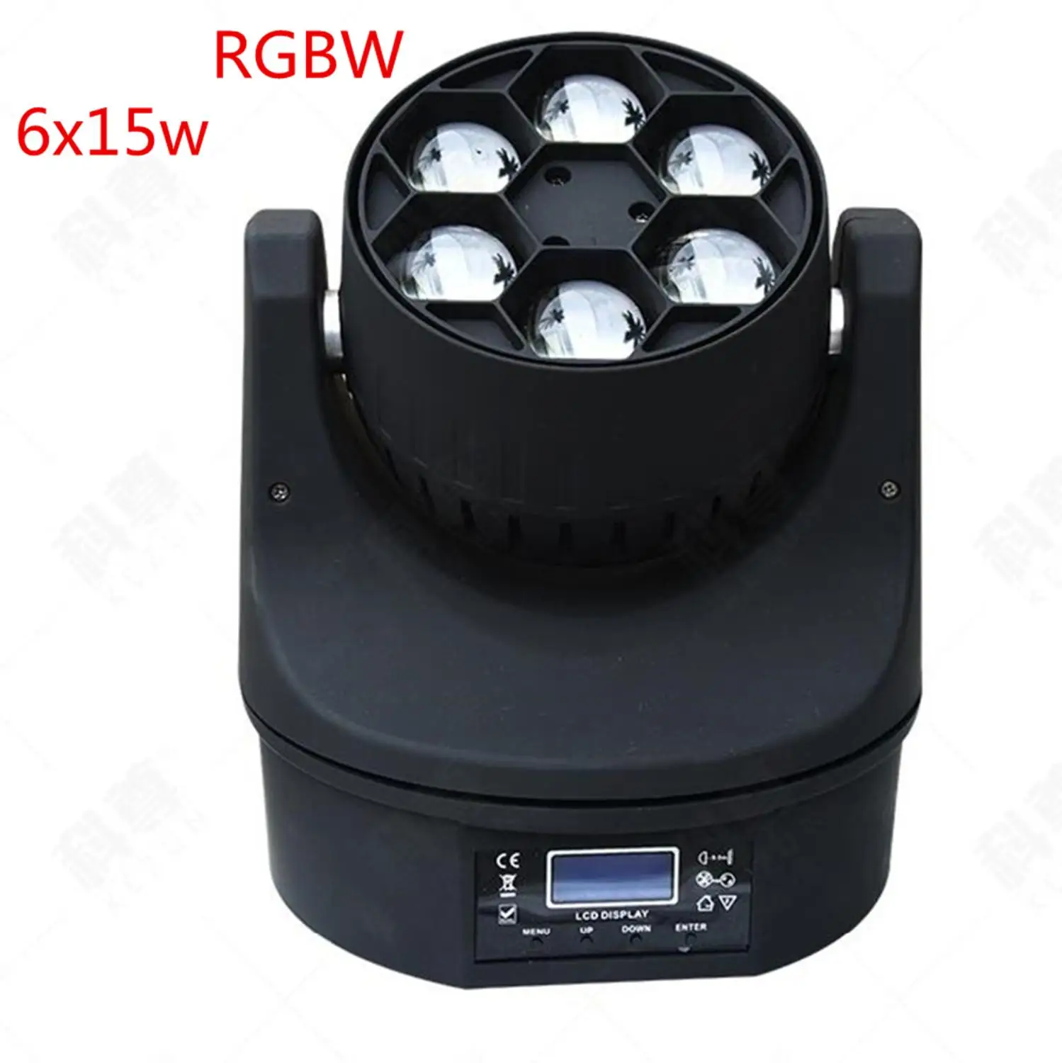 LED Mini Bee Eye Led Moving Head Light Beam Effect dj light 6x15W RGBW 4in1 LED Lamp 10/15CH
LED Mini Bee Eye Led Moving Head Light Beam Effect dj light 6x15W RGBW 4in1 LED Lamp 10/15CH