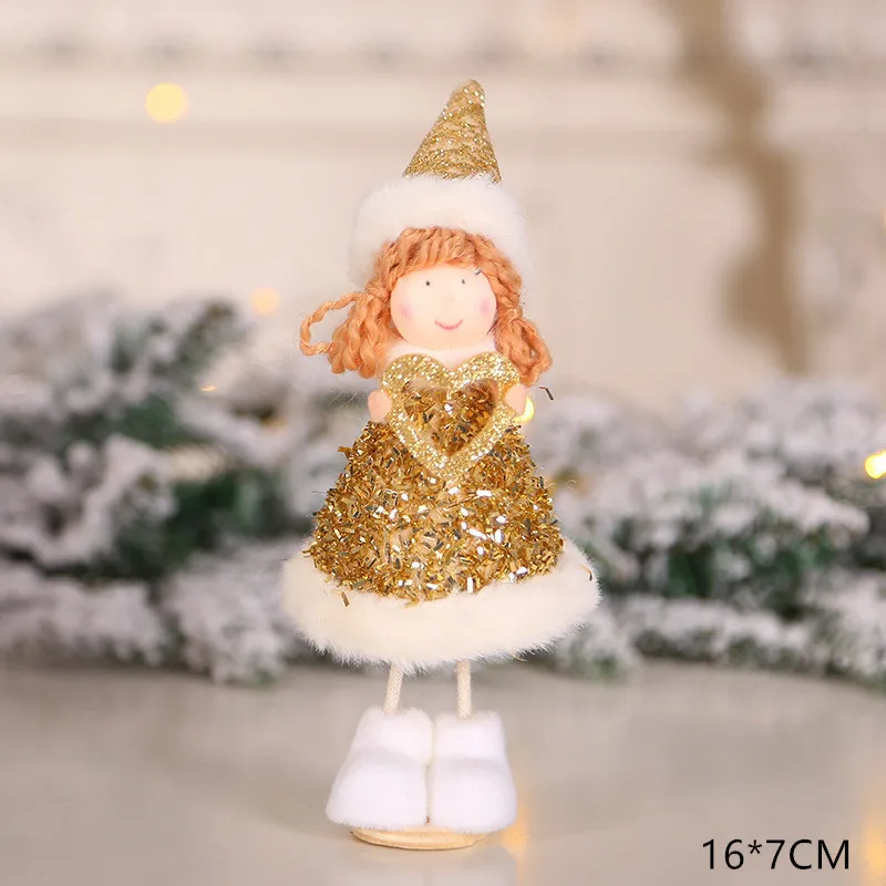 2020 new year gift cute christmas angel doll xmas tree ornamen