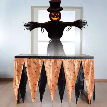 Creative Spider Web Table Skirt Halloween Ghost Festival Theme Party Triangle Two-Color Table Skirt Holiday Decoration Supplies
Creative Spider Web Table Skirt Halloween Ghost Festival Theme Party Triangle Two-Color Table Skirt Holiday Decoration Supplies