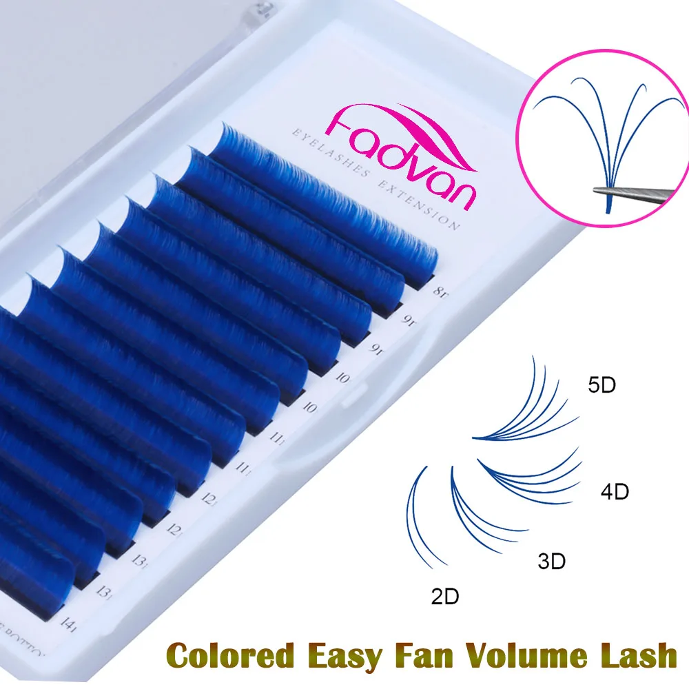 4 Colors Rainbow Easy Fans Eyelash Extension Faux Mink Individual 1 Case 0.07C/D Color Easy Lashes Self-making Fan Bloom Eyelash
4 Colors Rainbow Easy Fans Eyelash Extension Faux Mink Individual 1 Case 0.07C/D Color Easy Lashes Self-making Fan Bloom Eyelash