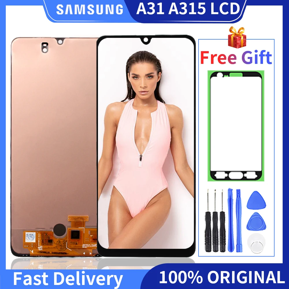 100% Original Super Amoled LCD For Samsung Galaxy A31 A315 Display A315F Touch Screen Digitizer Assembly For A31 LCD Screen
100% Original Super Amoled LCD For Samsung Galaxy A31 A315 Display A315F Touch Screen Digitizer Assembly For A31 LCD Screen