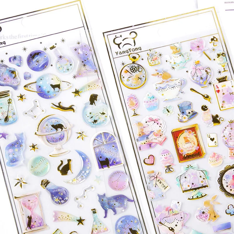 Cute Cat Planet Stickers Kawaii Crystal Stickers Acrylic Decoration Stickers Kids DIY Diary Scrapbooking Stationery
Cute Cat Planet Stickers Kawaii Crystal Stickers Acrylic Decoration Stickers Kids DIY Diary Scrapbooking Stationery