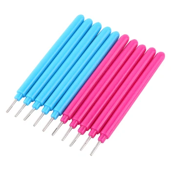 Economic 10Pcs Papercarft Plastic Slotted Paper Quilling Tools DIY HandCraft Curling Pen New Paper Tool Roll Paper Pen
Economic 10Pcs Papercarft Plastic Slotted Paper Quilling Tools DIY HandCraft Curling Pen New Paper Tool Roll Paper Pen