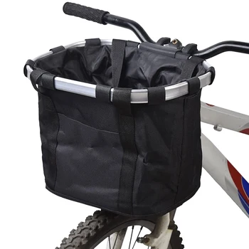 Bike Detachable Basket Bicycle Front Pet Carrier Front Bag Aluminum Alloy Frame Pet Basket YU-Home
Bike Detachable Basket Bicycle Front Pet Carrier Front Bag Aluminum Alloy Frame Pet Basket YU-Home