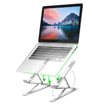 Portable Useful Fashionable Laptop Holder Adjustable Lift Laptop Stand Office Desktop Stents Mobile Accessory Cell Phone
Portable Useful Fashionable Laptop Holder Adjustable Lift Laptop Stand Office Desktop Stents Mobile Accessory Cell Phone