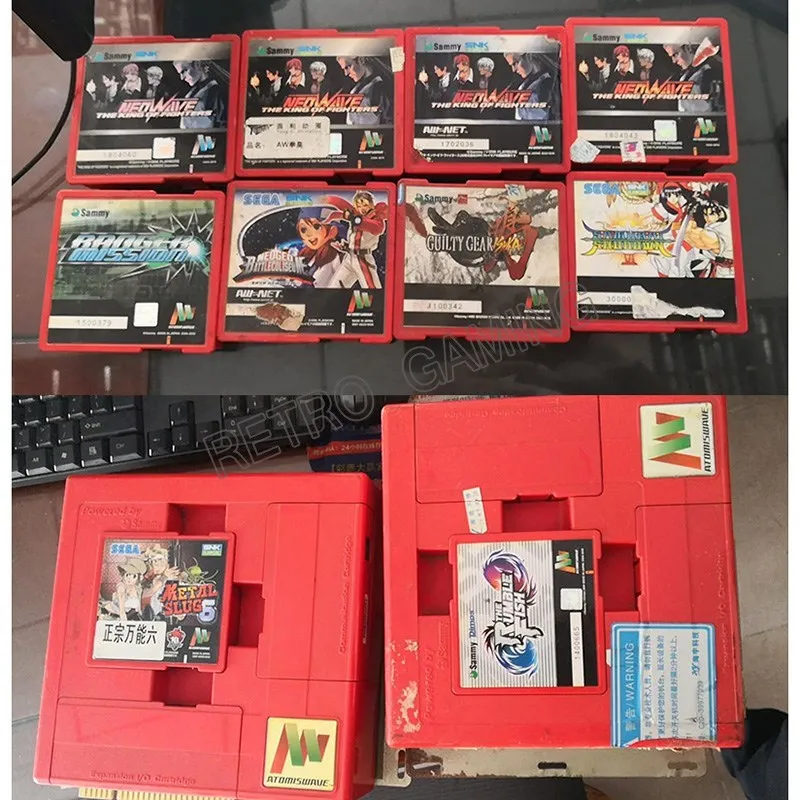 Материнская плата Sammy Atomiswave + игровой картридж SNK SEGA Card оригинал сделано в Японии |
