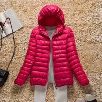 VIP Light Down Jacket White Duck Down Hooded Jackets Long Sleeve Warm Clothes Parka Female Solid Portable Outwear
VIP Light Down Jacket White Duck Down Hooded Jackets Long Sleeve Warm Clothes Parka Female Solid Portable Outwear