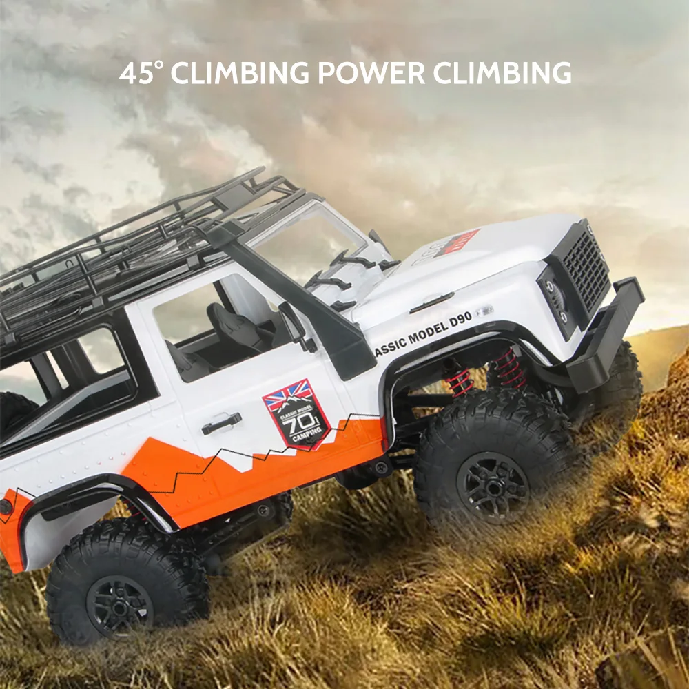 RC Cars Remote Control Toys MN-99 Model RC Crawler Car 2.4G 4WD Remote Control Truck Toy white, green DIY anti-wear and fall boy
RC Cars Remote Control Toys MN-99 Model RC Crawler Car 2.4G 4WD Remote Control Truck Toy white, green DIY anti-wear and fall boy