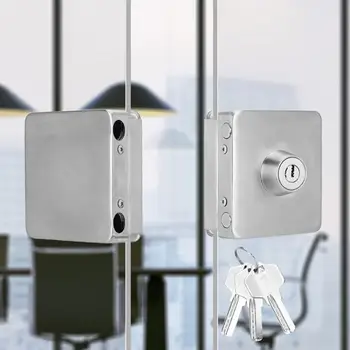 Square Single Glass Door Lock Latch Frameless Stainless Iron No Drilling Home Office Lock home door lock
Square Single Glass Door Lock Latch Frameless Stainless Iron No Drilling Home Office Lock home door lock