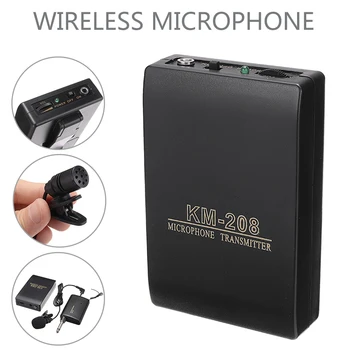 Wireless Microphone Transmitter Receiver Microphone Lapel Collar Clip Wireless FM Transmitter Receiver for Lecture Conference
Wireless Microphone Transmitter Receiver Microphone Lapel Collar Clip Wireless FM Transmitter Receiver for Lecture Conference