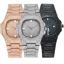 Men Hip Hop Men Iced Out Watches Luxury Date Quartz Wrist Watches With Micropave CZ Watch For Women Men Jewelry A++
Men Hip Hop Men Iced Out Watches Luxury Date Quartz Wrist Watches With Micropave CZ Watch For Women Men Jewelry A++