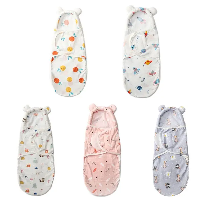 Baby Cotton Swaddle Wrap Soft Sleeping Blanket Newborn Adjustable Sleepsack X5XE
Baby Cotton Swaddle Wrap Soft Sleeping Blanket Newborn Adjustable Sleepsack X5XE