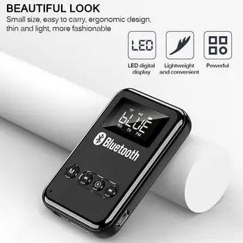 Bluetooth 5.0 Receiver Transmitter Stereo Music Car FM Transmitter Headphones Speakers Adapter Supporting TF Card
Bluetooth 5.0 Receiver Transmitter Stereo Music Car FM Transmitter Headphones Speakers Adapter Supporting TF Card
