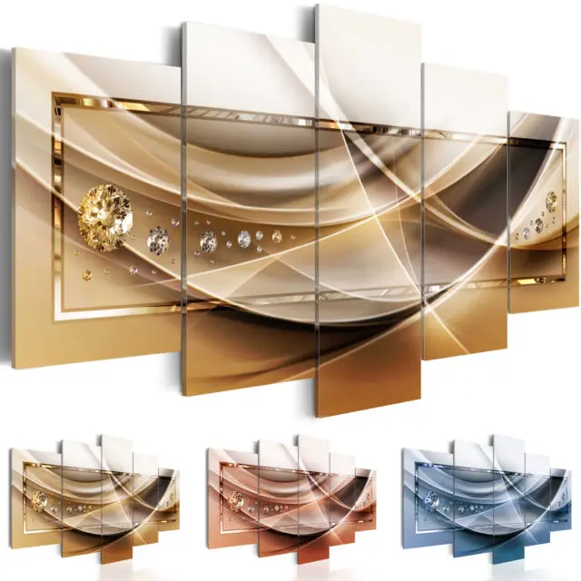 HD Printing Canvas Painting Modern Abstract Diamond Line Art Poster Fashion Home Decor Room Mural Five-piece Set Without Frame
HD Printing Canvas Painting Modern Abstract Diamond Line Art Poster Fashion Home Decor Room Mural Five-piece Set Without Frame