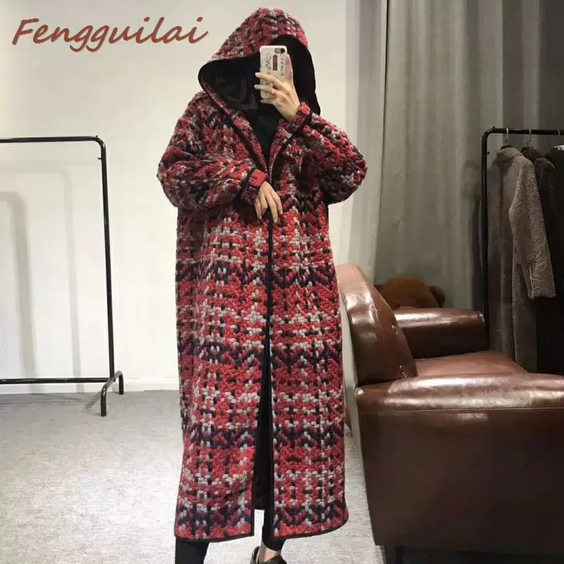 

Autumn Winter Knitted Cardigans Coat Women 2019 Fashion Long Sleeve Batwing Poncho Sweater Beautiful Womans Crochet Cardigan