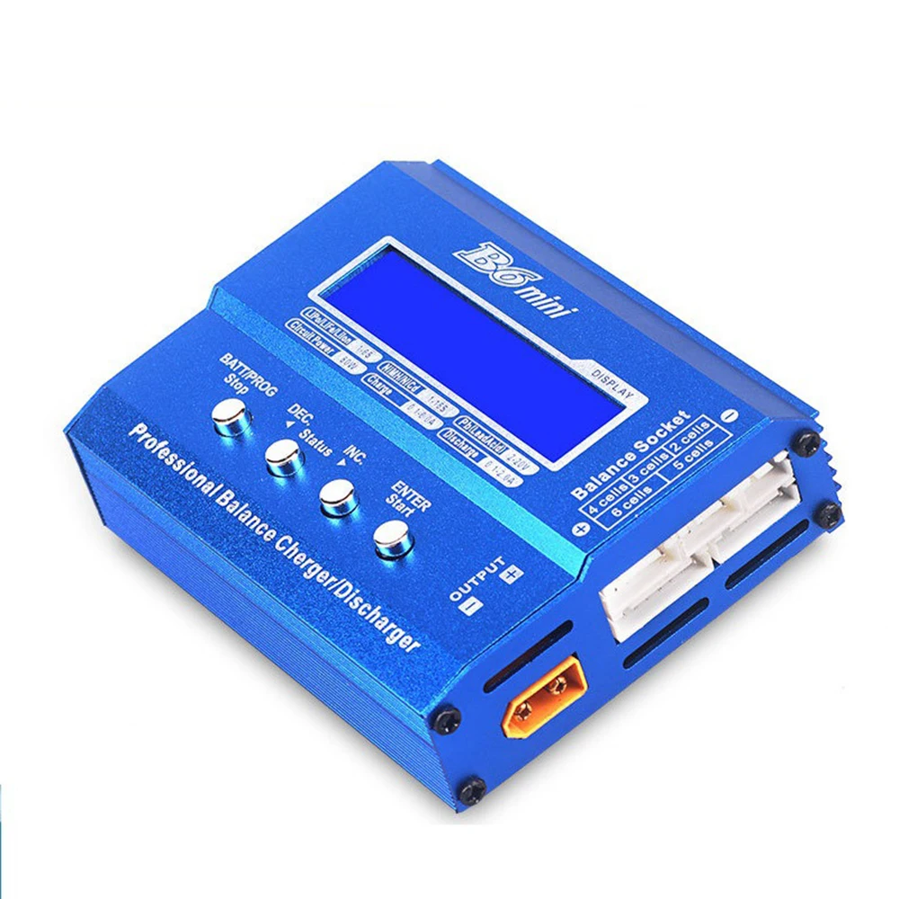 iMax B6 Mini RC Lipo Battery Balance Charger Discharger For RC Car/Helicopter 2S-6S Lipo Battery Balance Charger
iMax B6 Mini RC Lipo Battery Balance Charger Discharger For RC Car/Helicopter 2S-6S Lipo Battery Balance Charger
