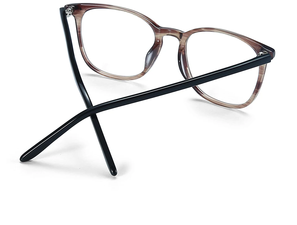 ZENOTTIC Transparent Glasses Frame Men Prescription Glasses Lenses Acetate Glasses Man Frames Optical Myopia Eyeglasses (4)