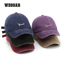 WEOOAR Vintage Distress Baseball Caps for Men Women Snapback Hats Letter "Yours" Embroidery Sun Summer Bone Peaked Cap MZ280
WEOOAR Vintage Distress Baseball Caps for Men Women Snapback Hats Letter "Yours" Embroidery Sun Summer Bone Peaked Cap MZ280