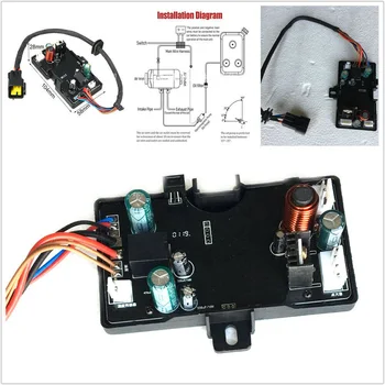 Heater Control Board Parts Auto Air Diesel Motherboard For 12V / 24V 3KW/5KW ABS plastic Black
Heater Control Board Parts Auto Air Diesel Motherboard For 12V / 24V 3KW/5KW ABS plastic Black