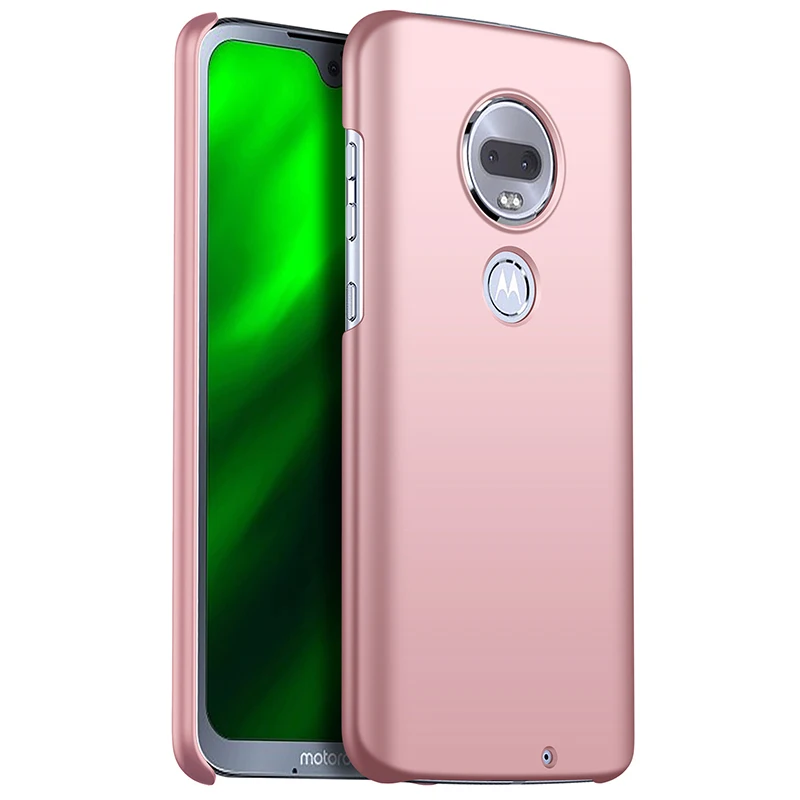 For Moto One power G7 Power G5 G6 G5S C Plus Slim Colorful Rubber Frosted Matte Plastic PC Case For Motorola Z4 Z2 Z3 E5 G7 Play (4)