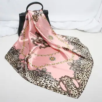 Big Size 90*90cm Square Silk Hair Head Scarves Women Silk Scarf Fashion Foulard Satin Shawl Scarfs Bandana
Big Size 90*90cm Square Silk Hair Head Scarves Women Silk Scarf Fashion Foulard Satin Shawl Scarfs Bandana
