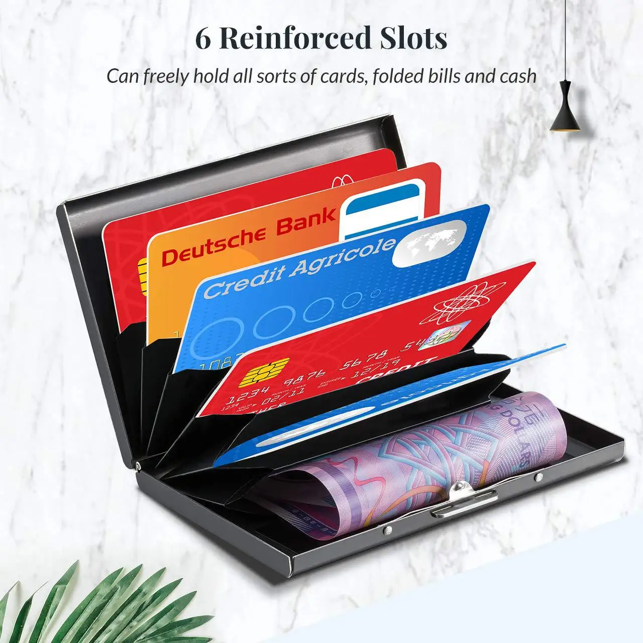 Anti-Scan RFID Metal Credit Card Holder Slim Bank Card Protection Holder For Renault Captur Duster Megane 2 3 Clio Logan Anti-Scan RFID Metal Credit Card Holder Slim Bank Card Protection Holder For Renault Captur Duster Megane 2 3 Clio Logan