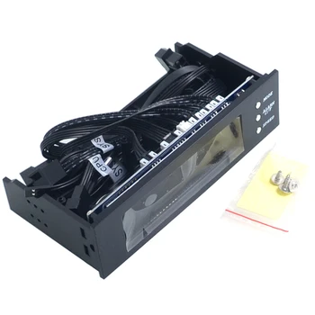 5.25 Inch 12V PC Computer Fan Controller 3 Fan Speed Controller Temperature Sensor LCD Digital Display Front Panel for PC
5.25 Inch 12V PC Computer Fan Controller 3 Fan Speed Controller Temperature Sensor LCD Digital Display Front Panel for PC