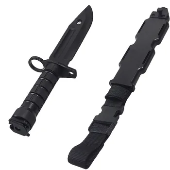 Soft Rubber Plastic M9 Style Knife Bayonet with Sheath Dummy Model Kit not the real knife
Soft Rubber Plastic M9 Style Knife Bayonet with Sheath Dummy Model Kit not the real knife